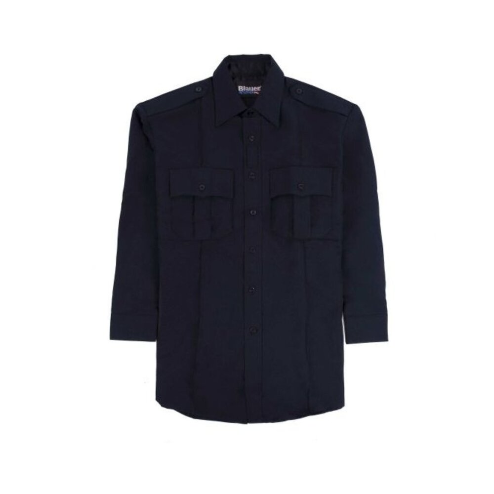 NWT Blauer LS Polyester Supershirt Womens 30 Dark Navy 8670W